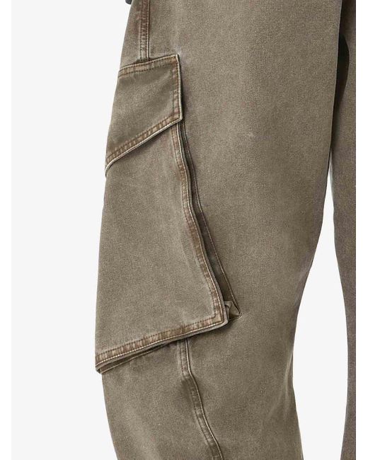 J.W. Anderson Natural Twisted Cargo Trousers