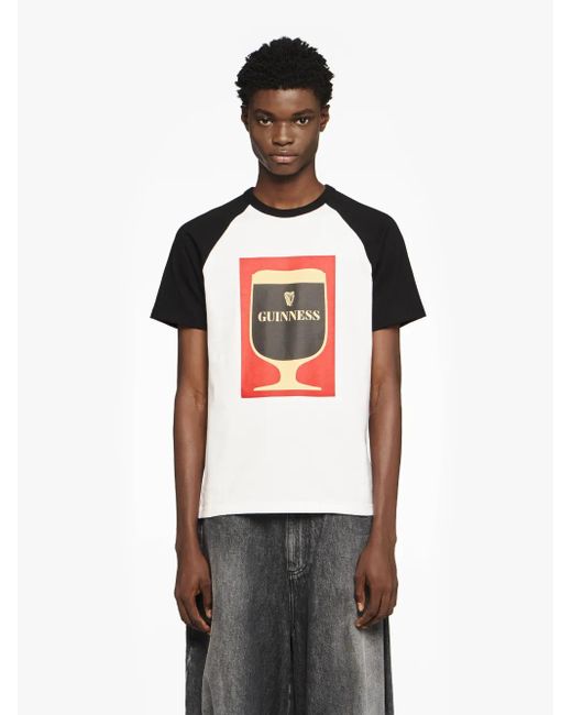 J.W. Anderson Black X Guinness - Printed T-shirt