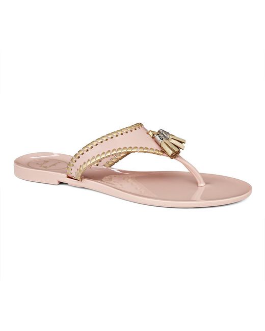 Jack rogers Alana Jelly Sandal in Pink - Save 34% | Lyst