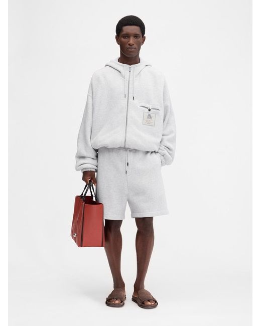 Jacquemus White The Torneo Shorts for men