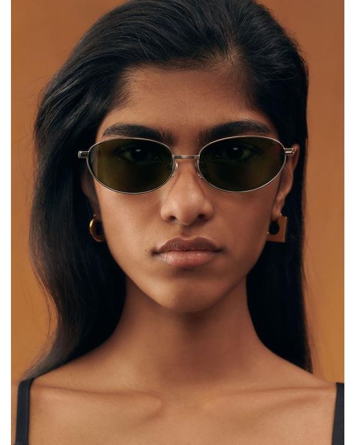 Jacquemus The Alba Sunglasses in Green | Lyst