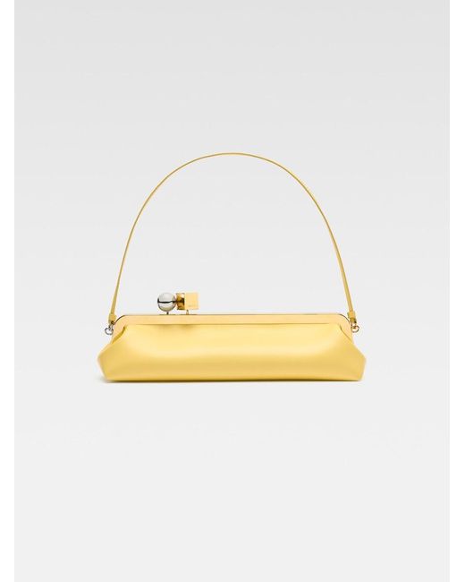 Jacquemus Metallic The Salon Clutch