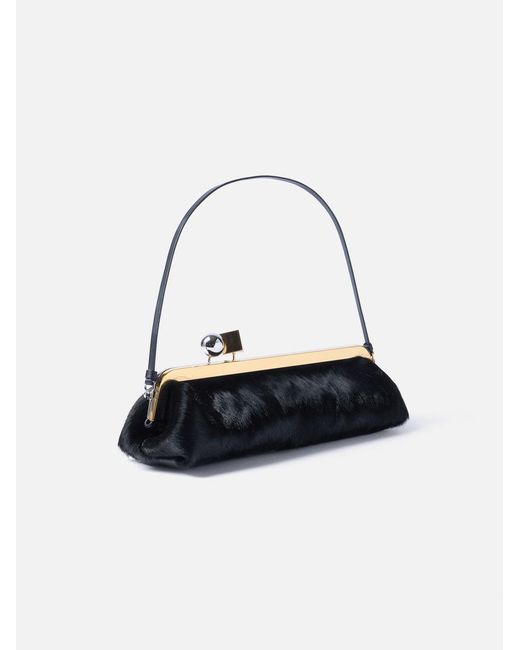 Jacquemus White The Salon Clutch