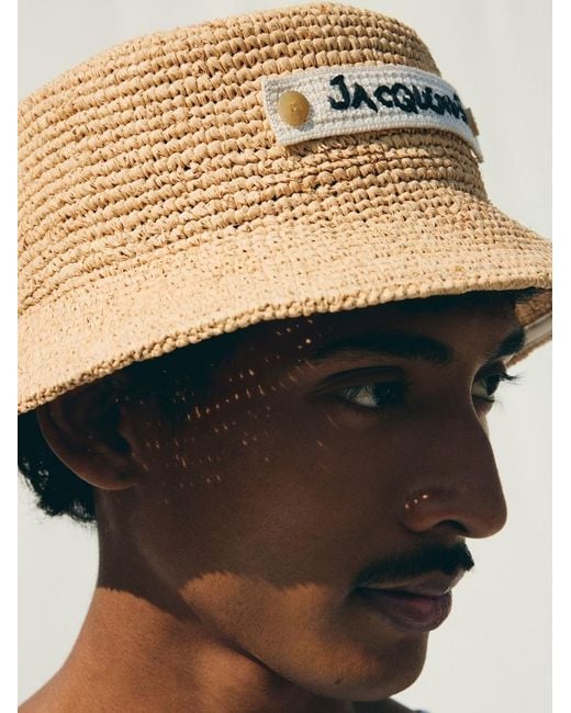 Jacquemus White The Plage Bucket Hat