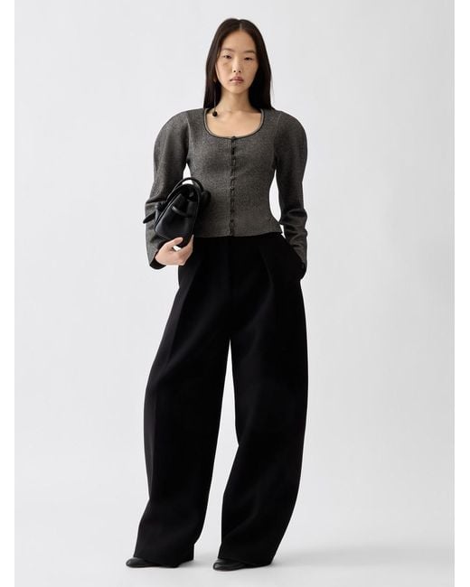 Jacquemus Black The Sera Cardigan