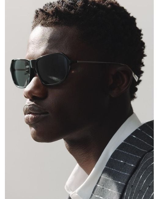 Jacquemus Black The Mimosa Sunglasses