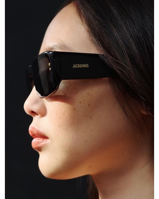 Jacquemus Black The Pisco Sunglasses