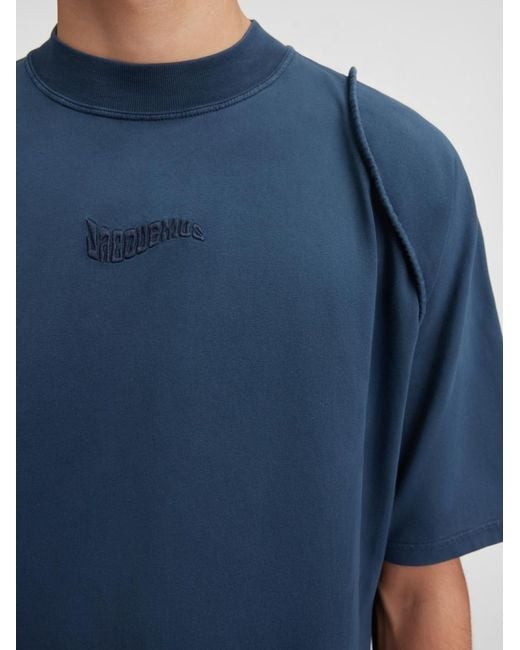 Jacquemus Blue Le T-Shirt Camargue for men