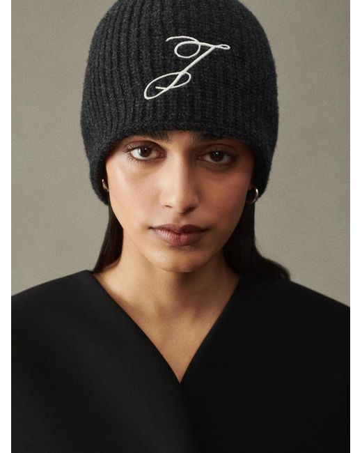 Jacquemus Black The Espiral Beanie