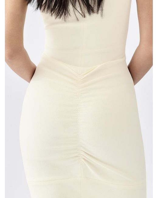 Jacquemus Natural The Alba Midi Dress