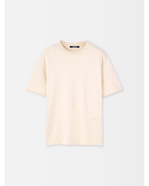 Jacquemus White The Fino Short-Sleeve T-Shirt for men