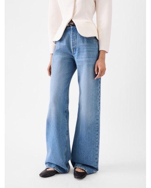 Jacquemus Blue The Wide De-Nîmes Denim Pants
