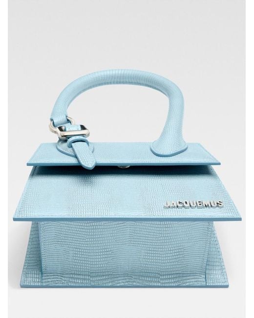 Jacquemus Blue The Medium Chiquito With Buckle