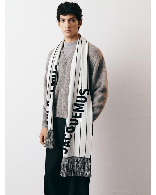 Sciarpa Liga di Jacquemus in White