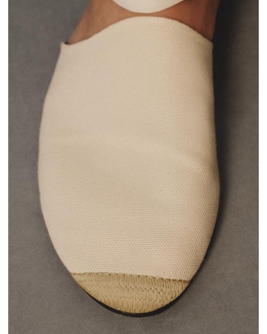 Jacquemus White The Espadrilles Mules