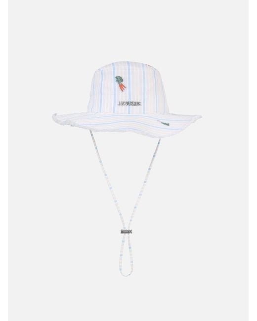 Jacquemus White The Artichaut Bucket Hat