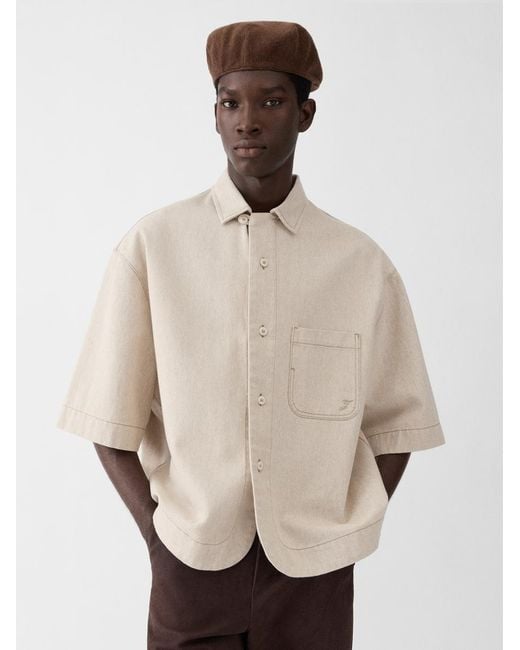 Jacquemus Natural The Paysan De-Nîmes Denim Shirt