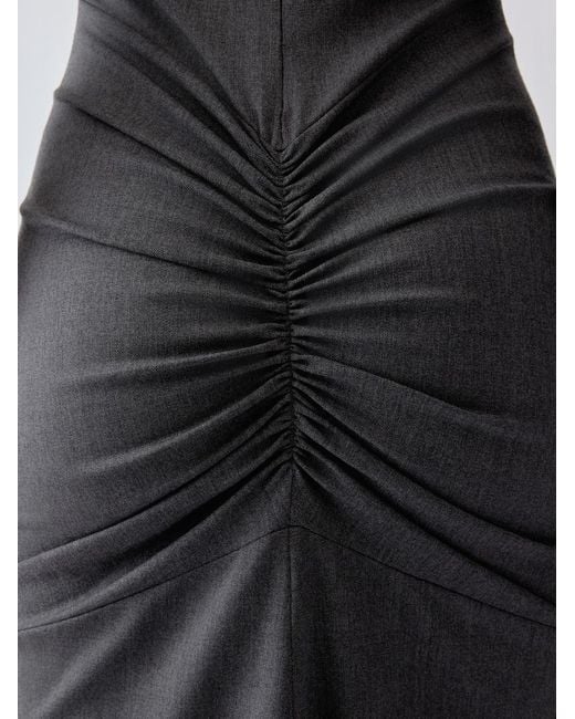 Jacquemus Black Das Alba Midikleid