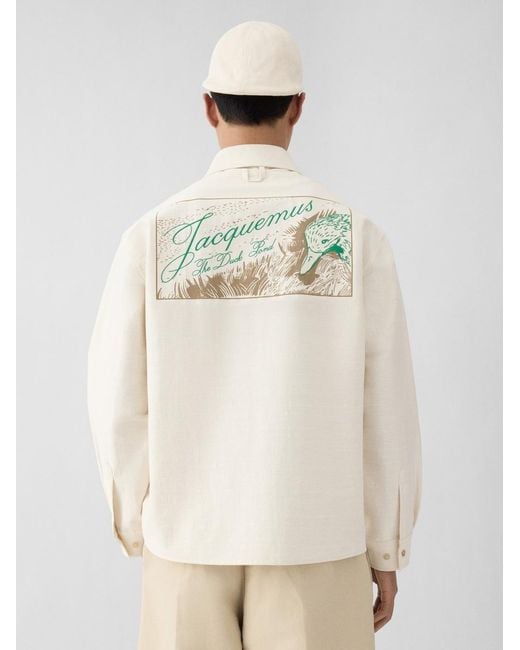 Jacquemus Natural The Mecano Shirt