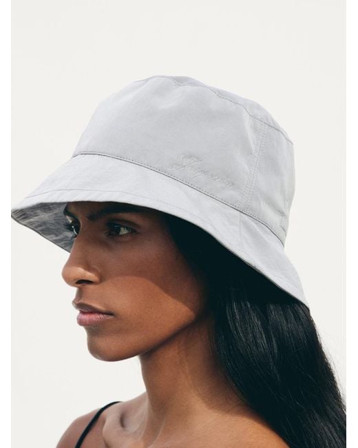 Jacquemus Der Baluchon Fischerhut in White für Herren