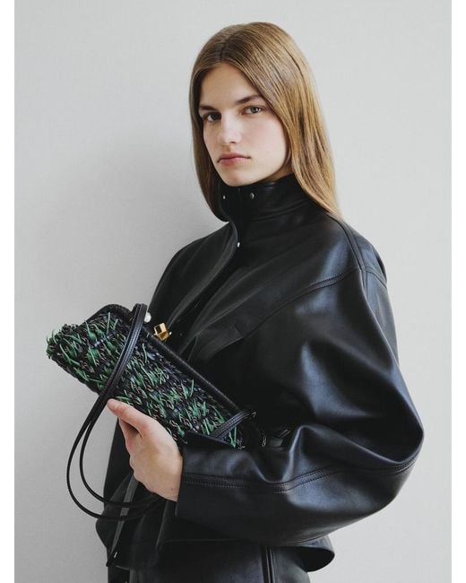Jacquemus White The Large Salon Clutch