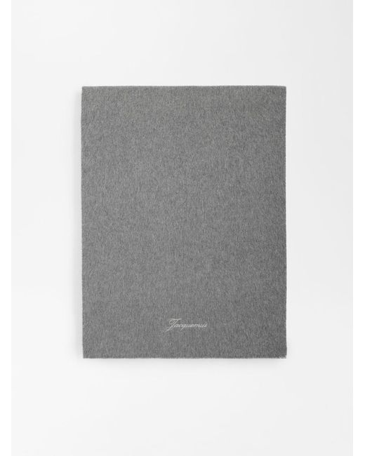 Jacquemus Gray The Tailleur Scarf