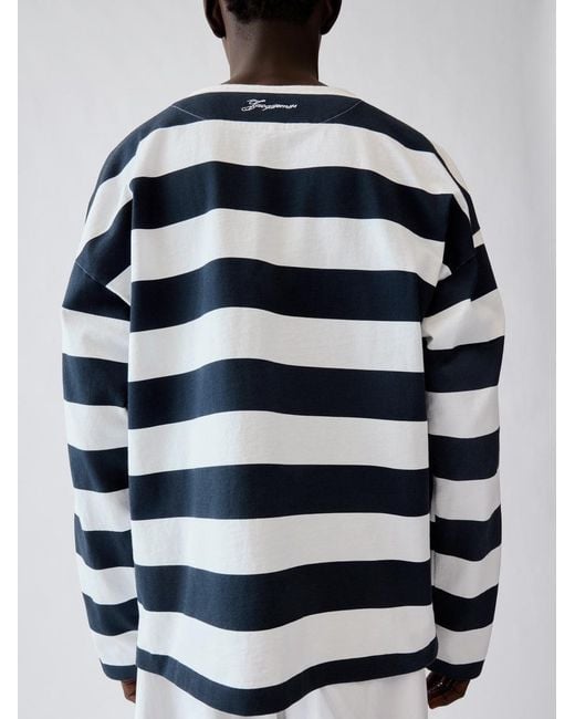 Jacquemus White The Marinière Long-Sleeve T-Shirt