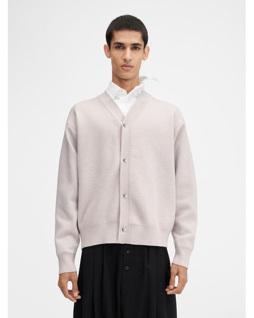 Jacquemus White The Buttoned Cardigan