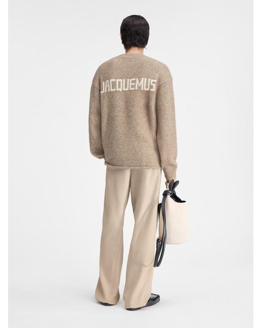 Jacquemus Natural The Sweater for men