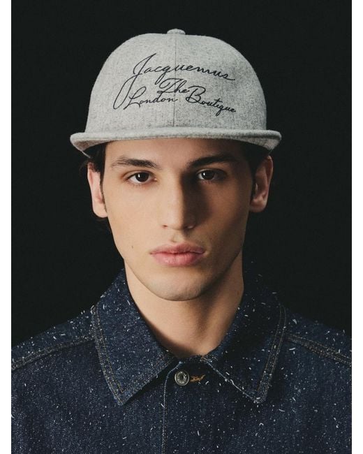 Jacquemus White The London Corgi Cap