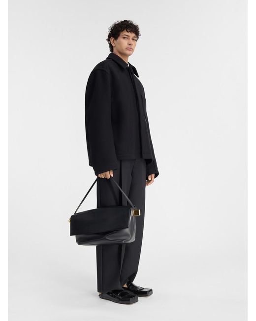 Jacquemus Black The Cropped Coat for men