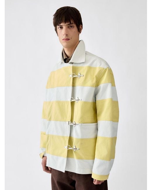Jacquemus Metallic The De-Nîmes Bombero Jacket