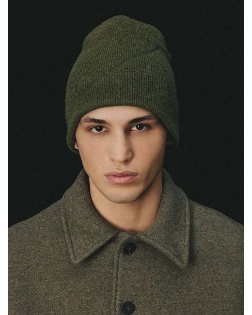 Jacquemus Green The J Beanie