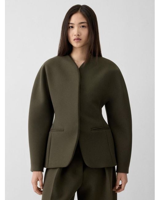 Jacquemus Green The Ovalo Jacket