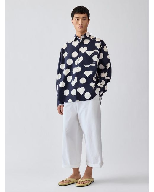 Jacquemus Blue The Camargue Shirt for men