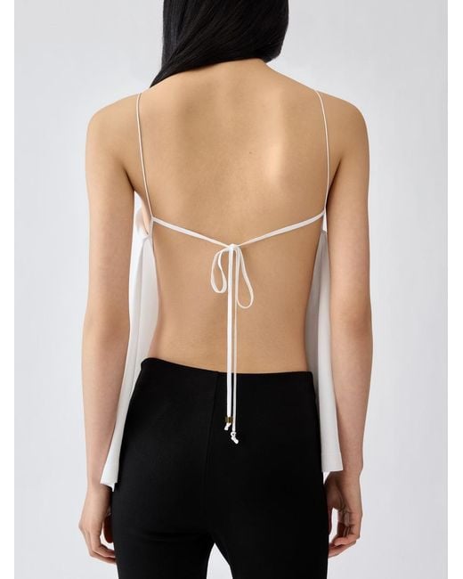 Jacquemus White The Voile Top