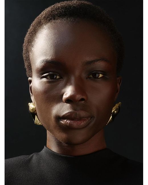 Jacquemus Black Die Poisson Ohrringe