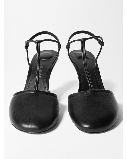 Jacquemus Black The Pina Sandals