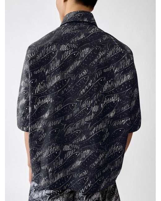 Jacquemus Blue The Rio Shirt for men