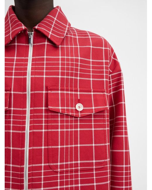 Jacquemus Le Blouson Montagne in Red | Lyst Jacquemus Le Blouson Montagne in Red | Lyst