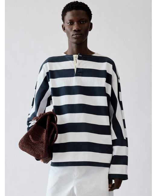 Jacquemus White The Marinière Long-Sleeve T-Shirt