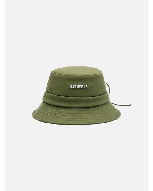 Jacquemus Green Le Bob Gadjo Bucket Hat