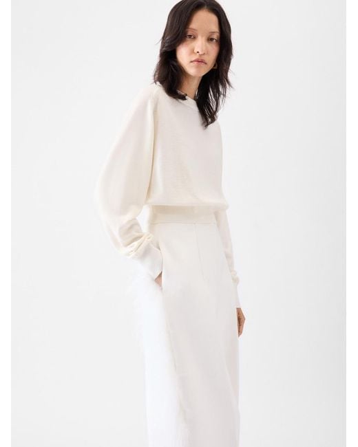 Jacquemus White The Embroidered Sweater