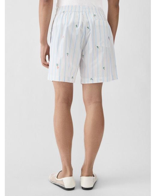 Jacquemus White Le Short Caleçon
