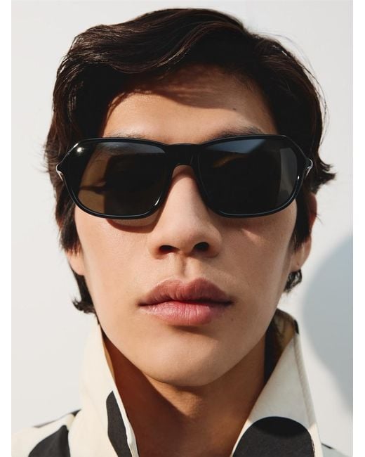 Jacquemus Black The Mimosa Sunglasses