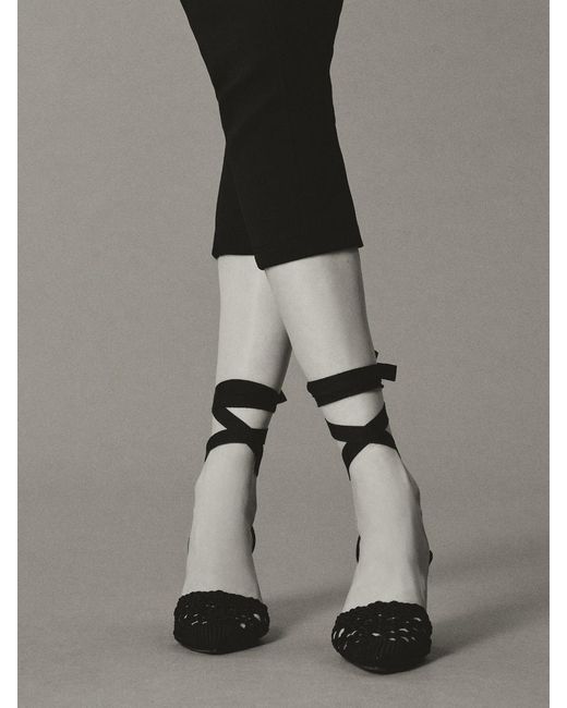 Jacquemus Black The High Espadrilles