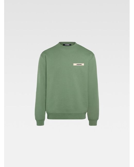 Le Sweatshirt Gros Grain Jacquemus pour homme en coloris Green