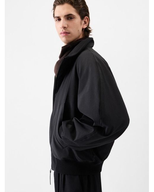 Jacquemus Black The Aero Bomber Jacket