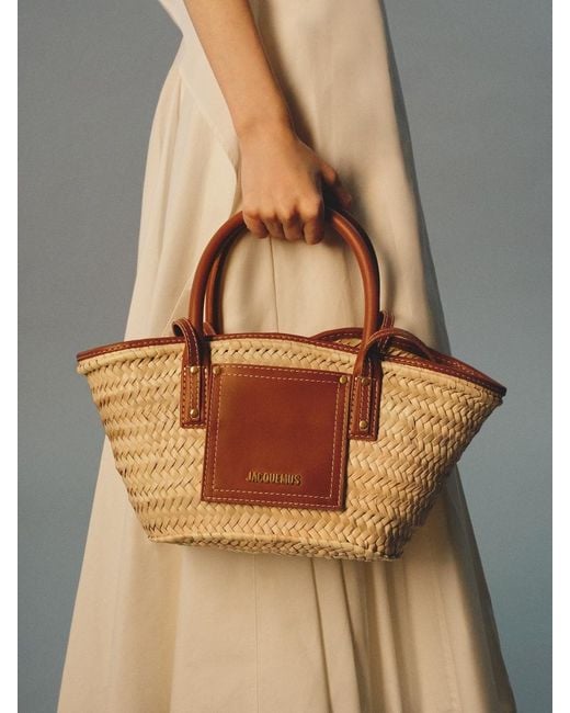 Jacquemus White The Small Soli Basket