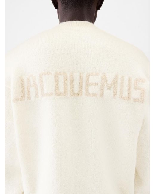 Jacquemus Natural The Sweater for men